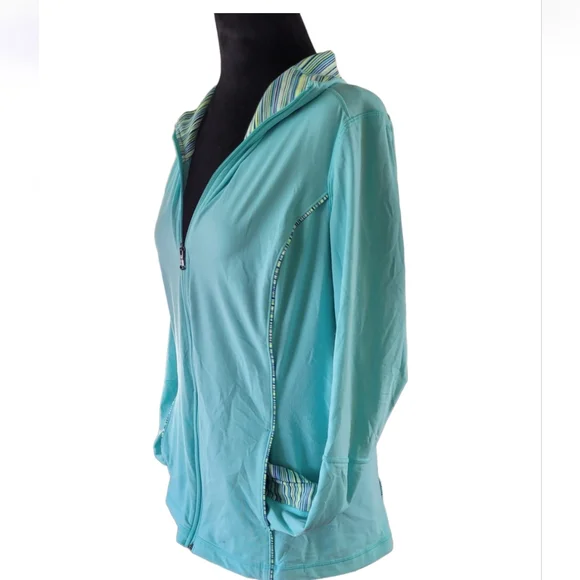 HOST PICK **Under Armor women's light green jacket size M - Picture 7 of 8